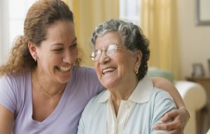 Dependence of elderly family members on family caregivers